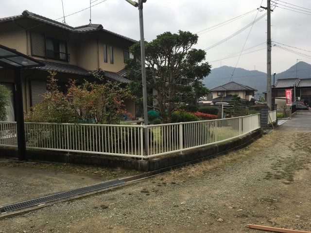 【西脇市リフォーム】フェンス取替工事施工後