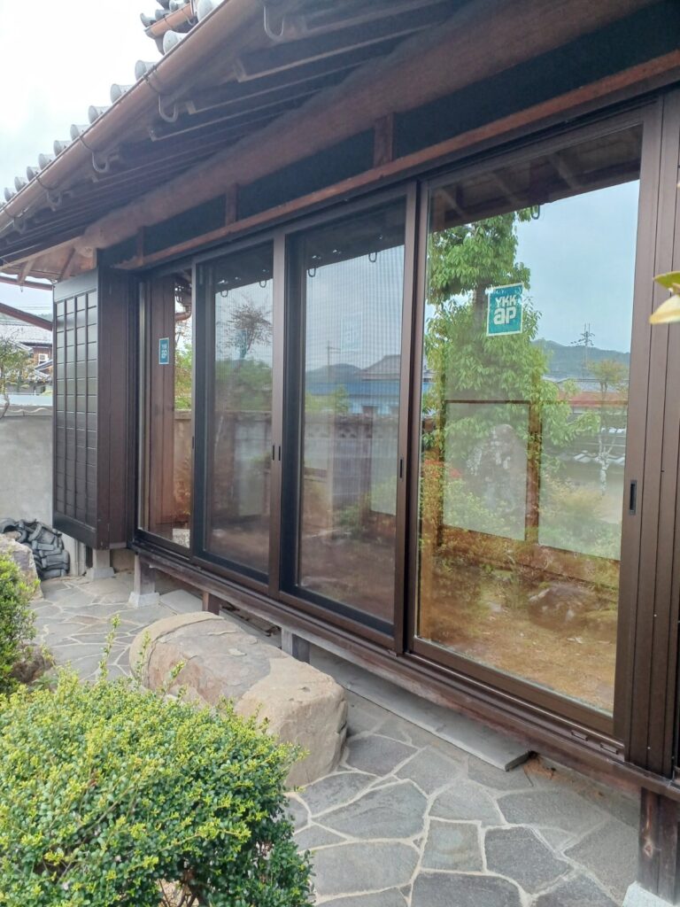 多可町 縁側の窓交換 施工後